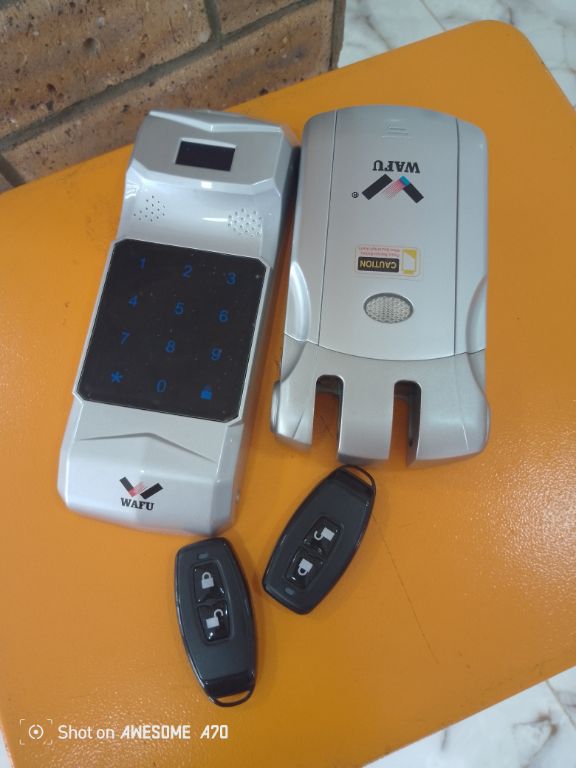 High Strength Zinc Alloy Wafu Remote Door Lock By Hiphen Solution