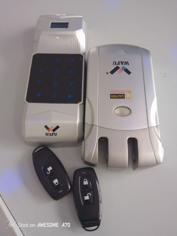 Easy Installation Safety Wafu Remote Door Lock By Hiphen Solution