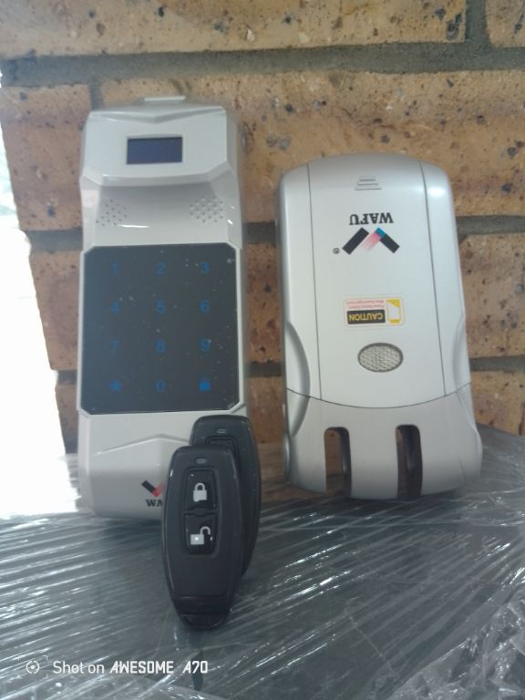 Compact Design Wafu Remote Door Lock By Hiphen Solution