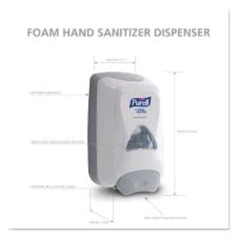 Hand Sanitizer Dispenser Purell by Scantrik