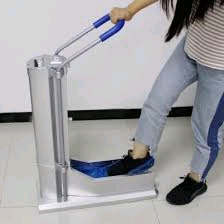 Shoe Cover Machine Dispenser by Scantrik