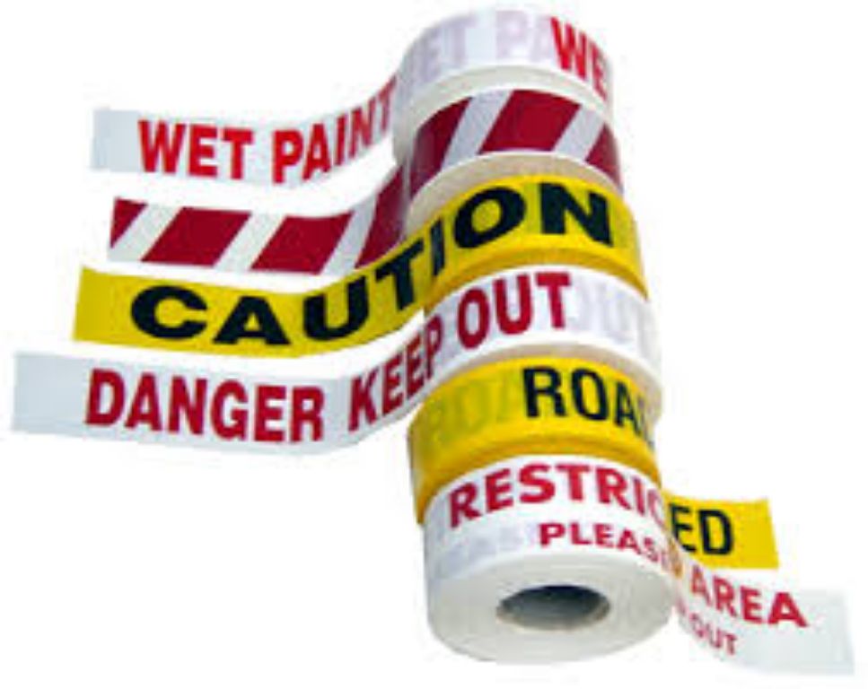 Construction Warning Tape by Hiphen Solutions