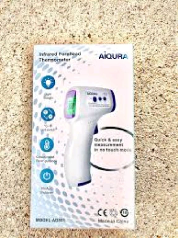 Infrared Forehead Thermometer AIQURA by Scantrik