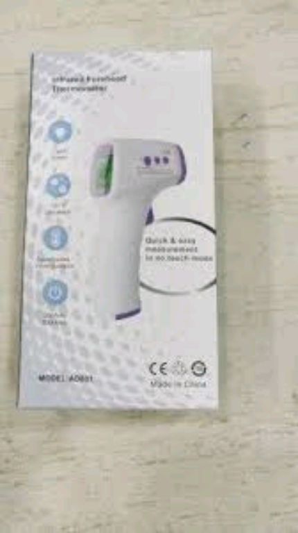 Contactless AIQURA Thermometer by Scantrik