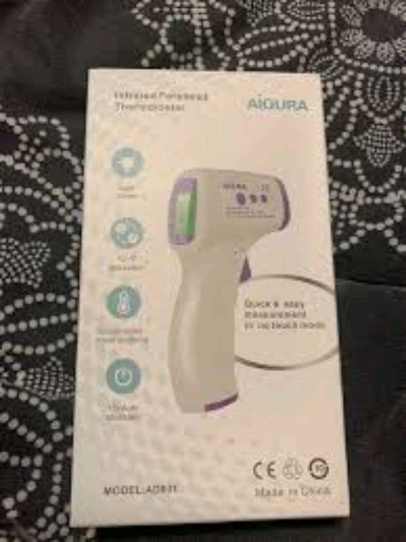 AIQURA Digital Electronic Thermometer by Scantrik