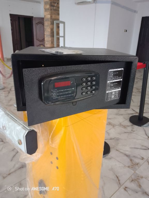 Steel Digital Safe Box By Hiphen Solution