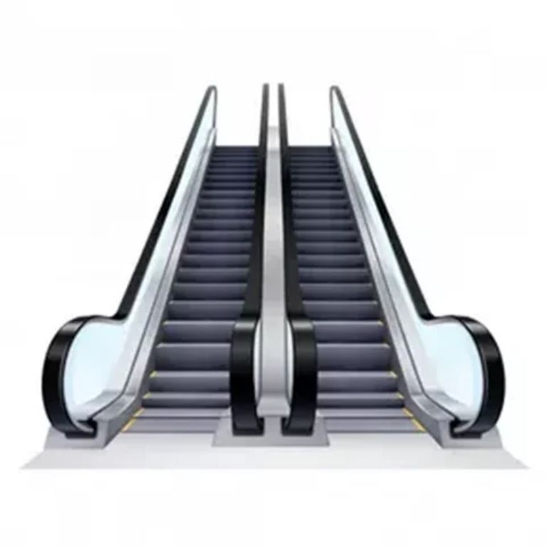 Modern step escalator system by Home Lift Elevator