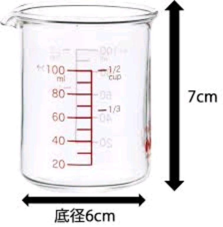 100ml Measuring Cup by Scantrik