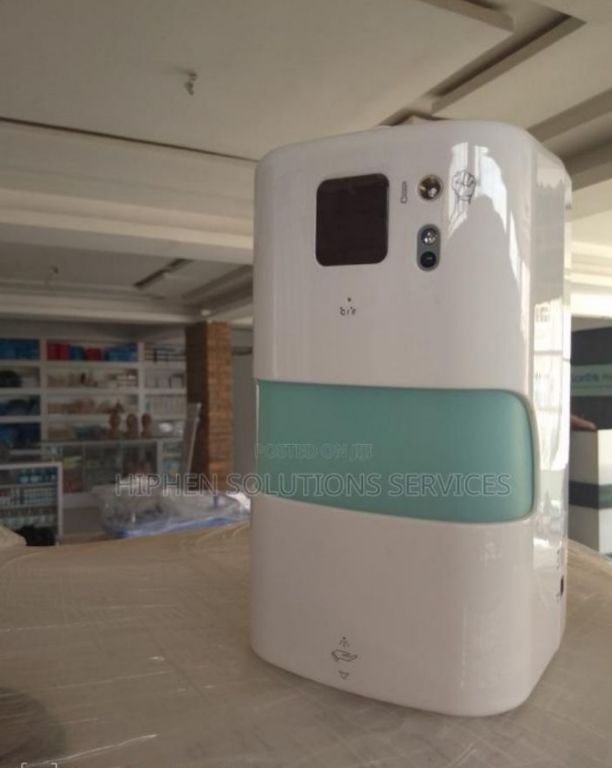 Alcohol Spray Hand Sanitizer Dispenser by Scantrik