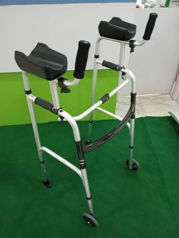 Elderly Walker With Wheels by Scantrik