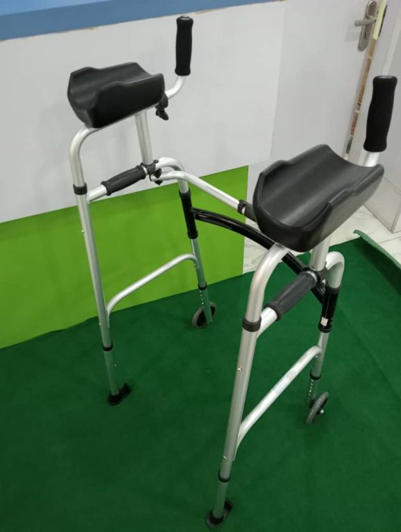 Folding Walker With Wheels by Scantrik