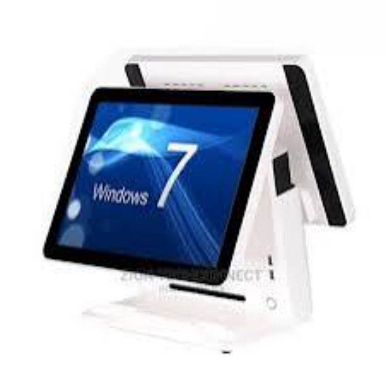 Dual Monitor Point-of-Sale Machine by Hiphen Solutions