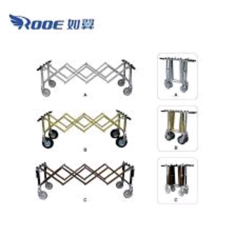 Aluminum Alloy Funeral Casket Trolley by Scantrik