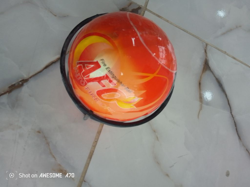 Strong Impact Fire Ball Extinguisher For Home By Hiphen Solution