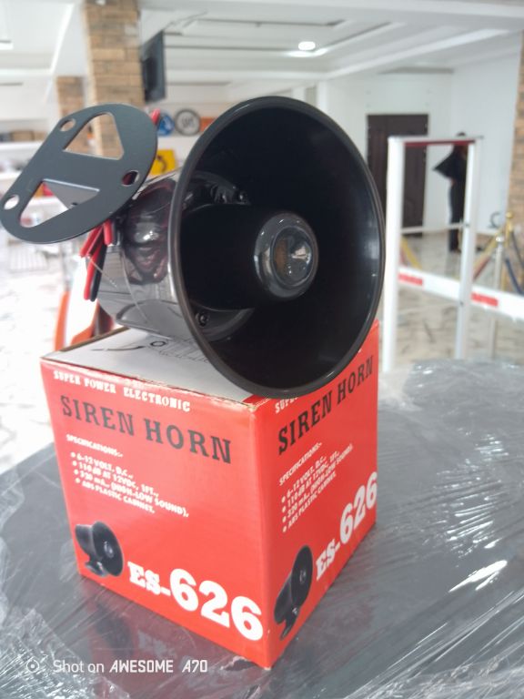 Wired Alarm Siren Horn Electric System By Hiphen Solution