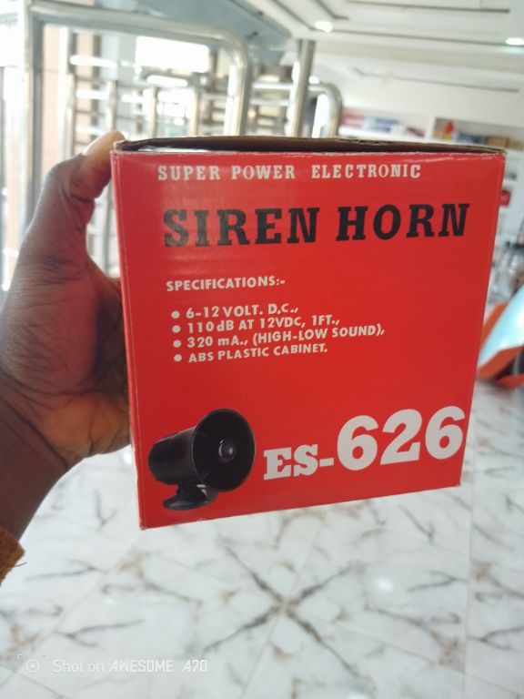 Siren Horn For Home Security Alarm By Hiphen Solution