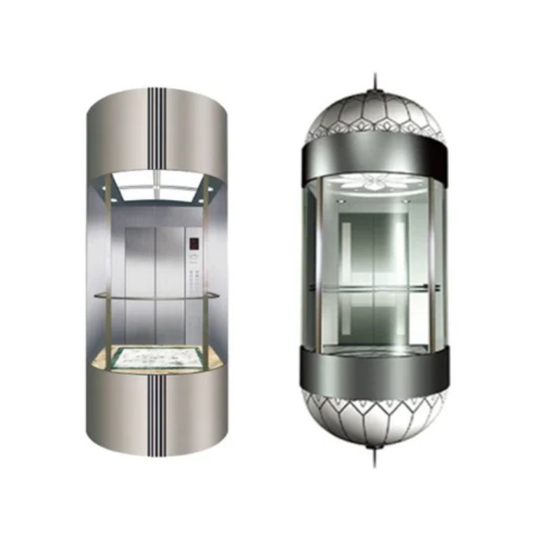 Passenger class hydraulic capsule elevator by Home Lift a elevator