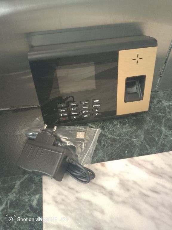 Fingerprint Time Attendance Access Control Time Recorder Punch Card Machine By Hiphen Solution