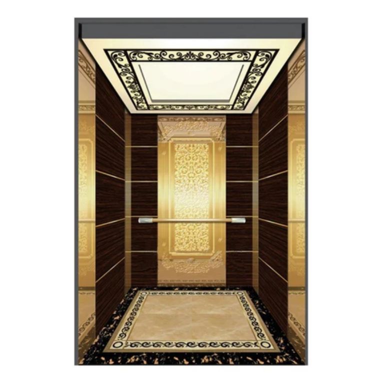 Stainless steel 5 floor 5 stops stainless steel elevator platform by Home Lift Elevator