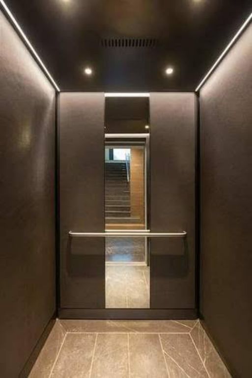 Stainless steel commercial elevator system by Home Lift Elevator