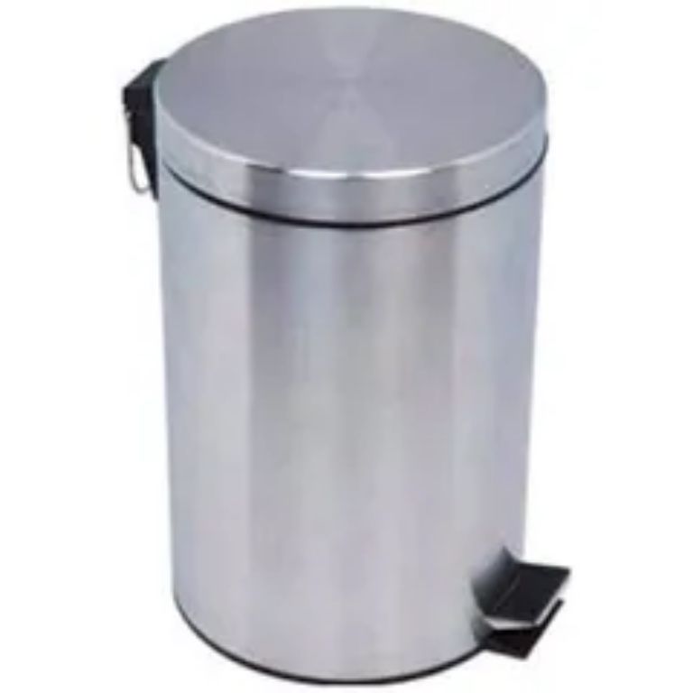 Prima stainless steel pedal bin by Scantrik