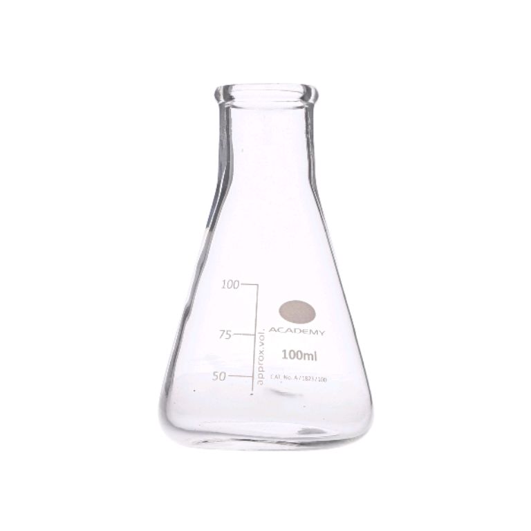 Erlenmeyer conical flask 100ml by Scantrik