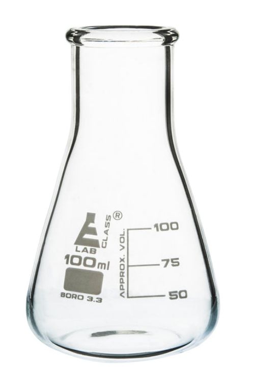 Laboratory Conical flask 100ml by Scantrik
