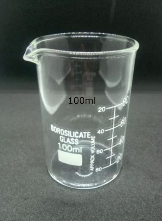 Generic Glass beaker 100ml by Scantrik