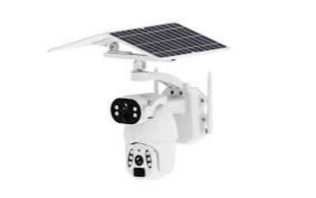 Solar Dual-lens Wireless Security Camera by Hiphen Solutions