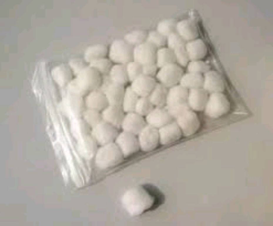 Cotton fabric balls 25g by Scantrik