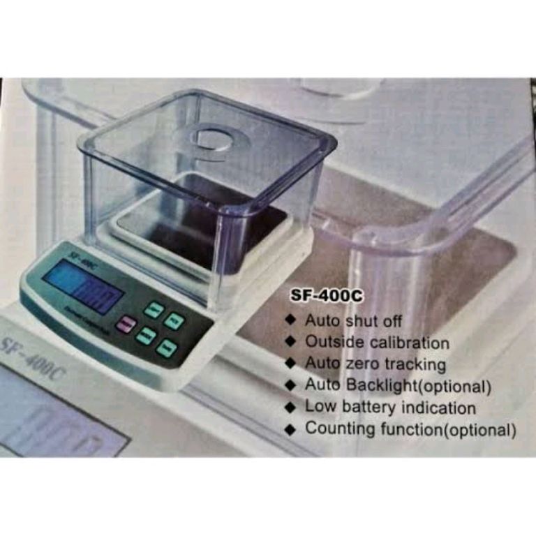 Micro balance compact electronic weighing scale by Scantrik