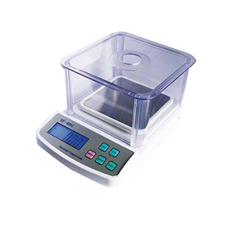 Affordable compact electronic weighing scale by Scantrik