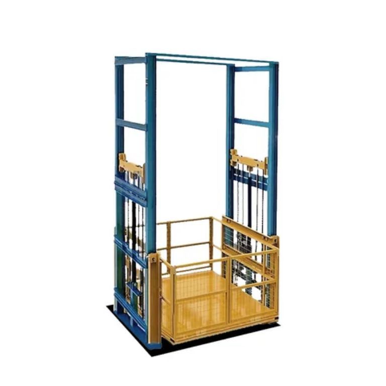 Industrial hydraulic goods lift operating height by Home Lift Elevator