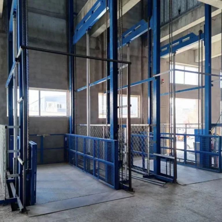 Hydraulic goods lift for work by Home Lift Elevator