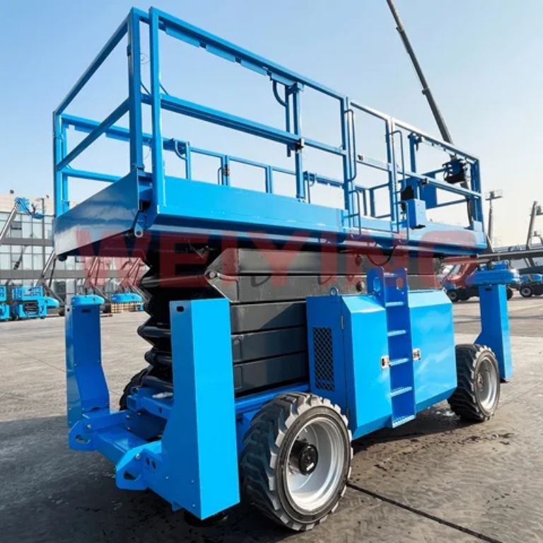 Up right 30 scissor lift platform by home lift elevator