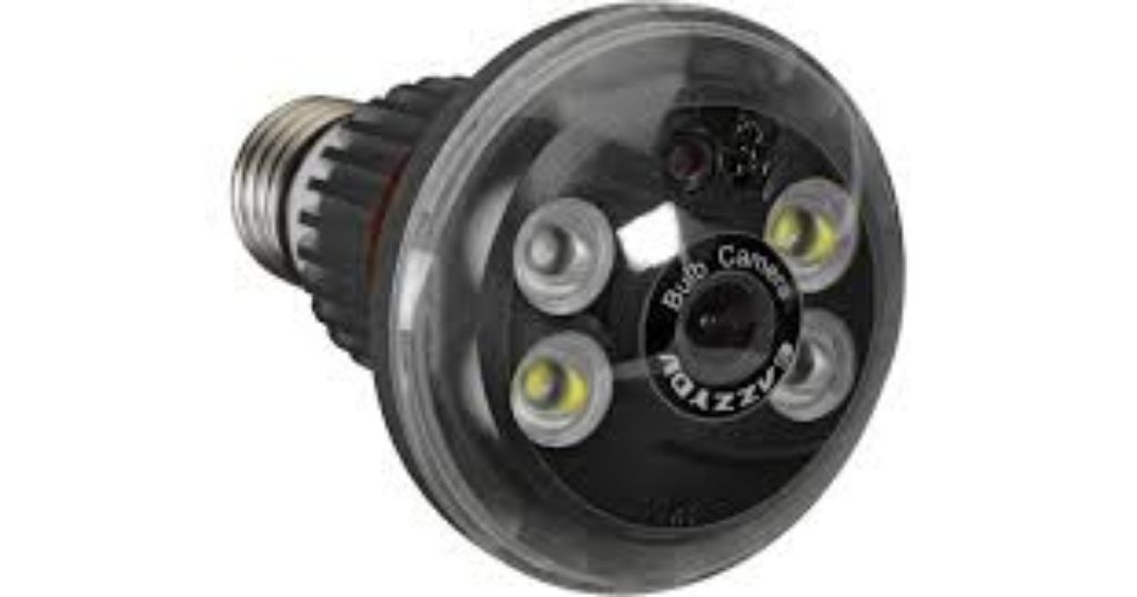 Concealed Bulb Camera by Hiphen Solutions