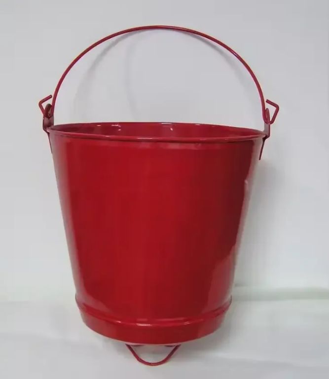 Metal Fire Bucket by Scantrik