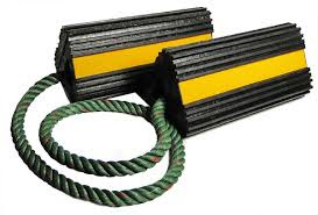 Rubber Safety Chock by Hiphen Solutions