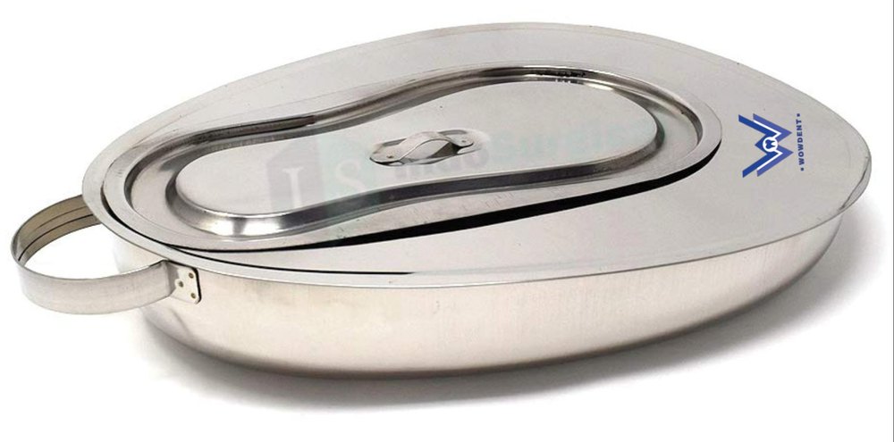 Big Stainless steel bed pan BY SCANTRIK MEDICAL SUPPLIES