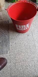 Fire Buckets For Home Garage Workshop By Hiphen Solution