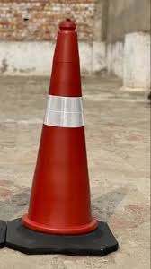 Safety Traffic Cone White By Hiphen Solution
