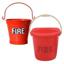 Fire Buckets For Home Garage Workshop By Hiphen Solution