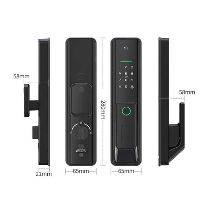 Key-Enabled Smart Door Lock by Hiphen Solutions