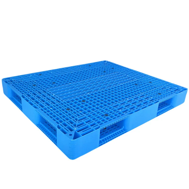 Heavy-Duty Industrial Plastic Pallet for Warehouse by Scantrik