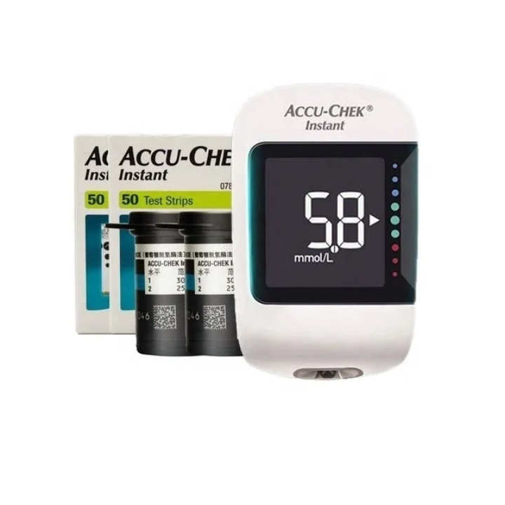 LCD Display Accu-Chek Active Glucometer for Blood by Scantrik