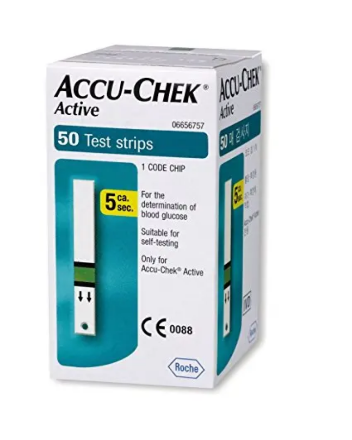 Test Strips 50pcs Accu-CHEK by Scantrik