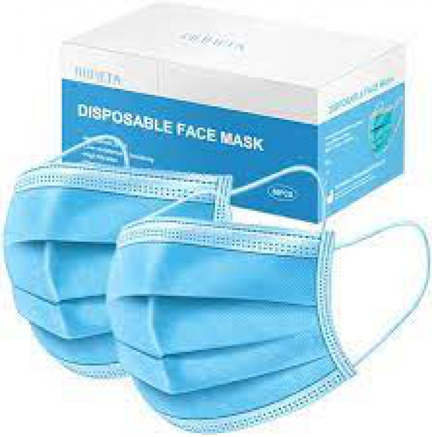 Protective Disposable Face Mask by Scantrik