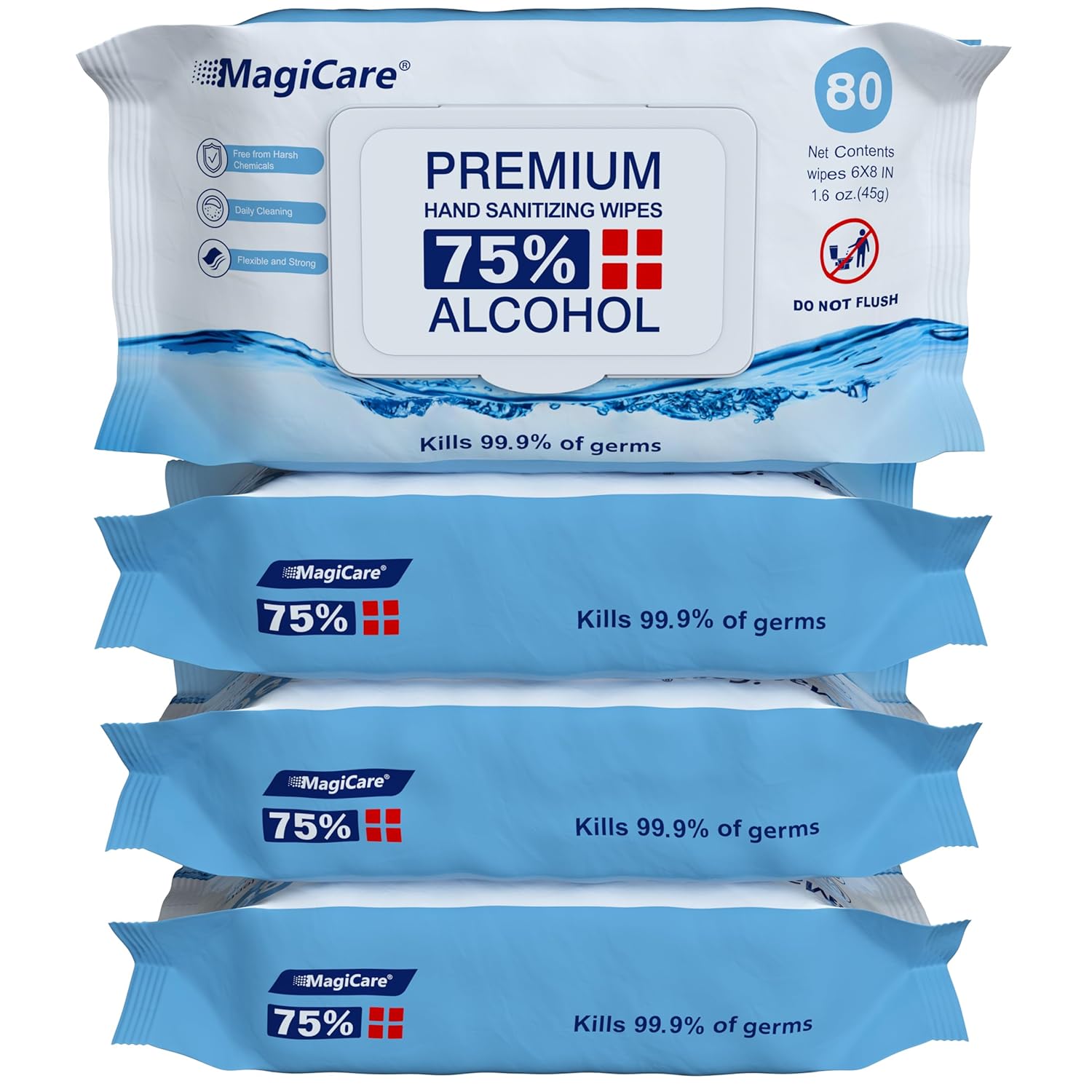 Alcohol Wipes 75% by Scantrik