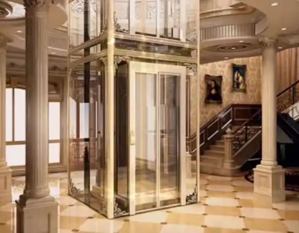 3 floor 3 stops 630kg passenger lift system
