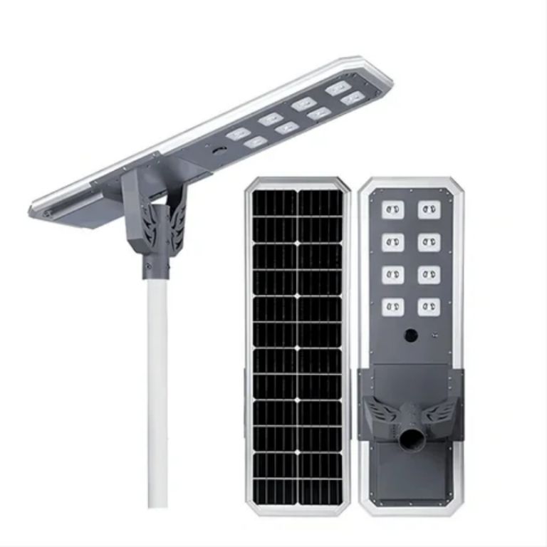 Integrated Solar-Powered Road Lamp by Hiphen Solutions